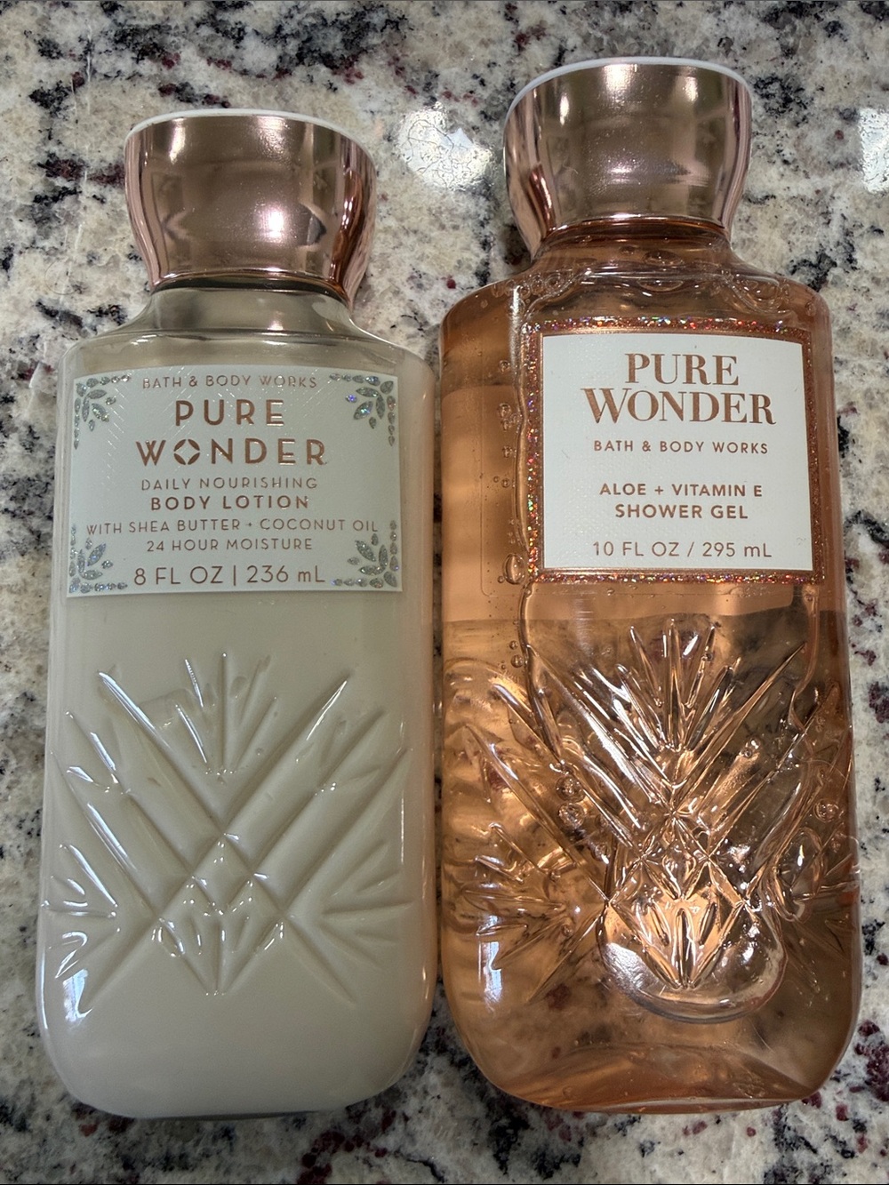 Bath & Body Works Pure Wonder Body Lotion & Shower Gel Duo